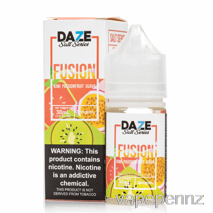 Kiwi Passionfruit Guava - 7 Daze Salts - 30mL 50mg VAPE NZ